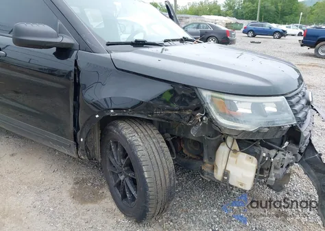 2016 Ford Police Interceptor из США, поврежденный, VIN 1FM5K8AR6GGA19144